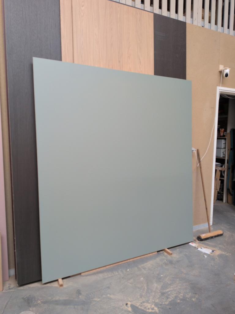 Decolegno ub25 groene plaat., Ophalen, Zo goed als nieuw, HPL, Minder dan 20 mm