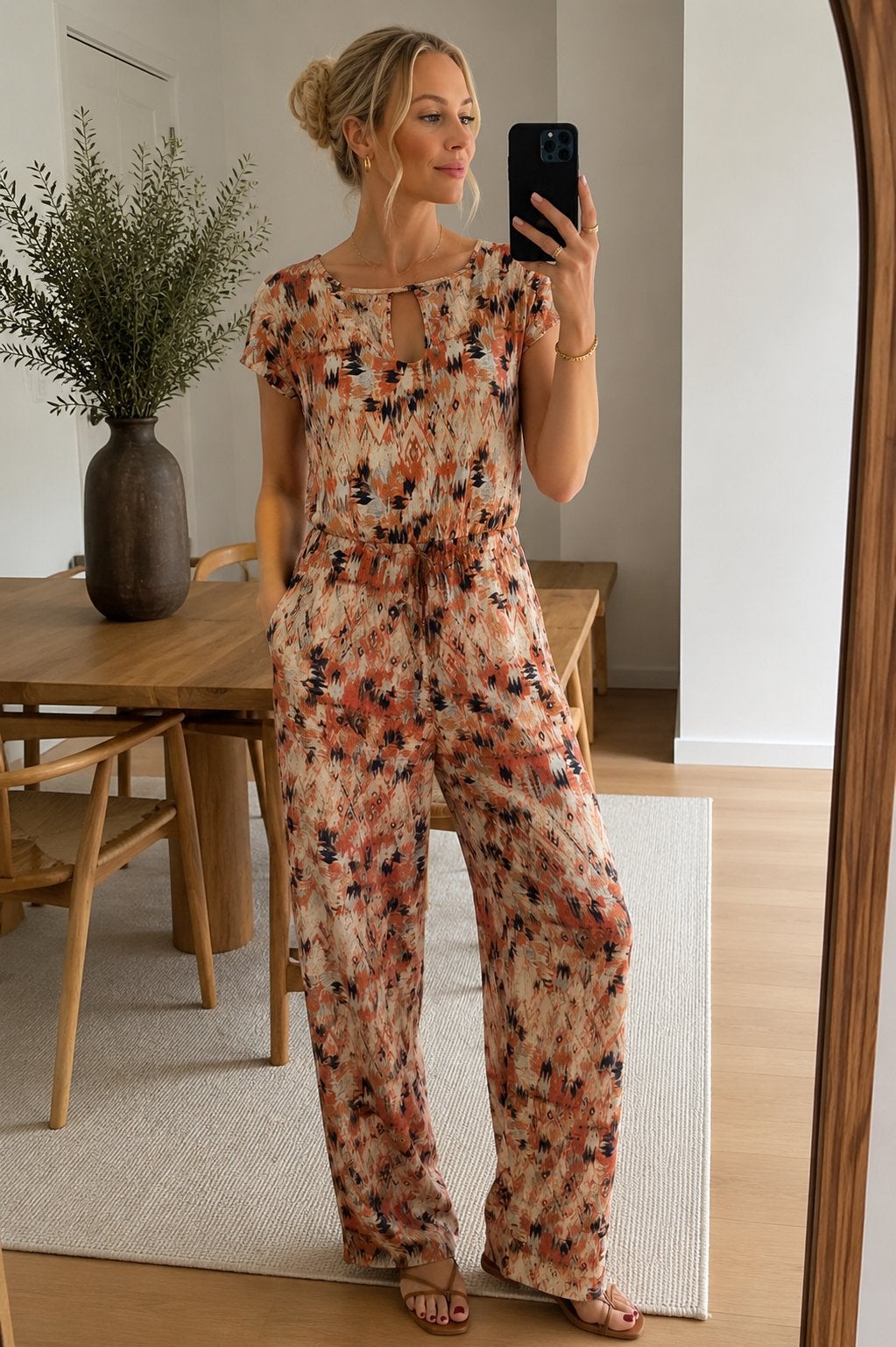 Vero Moda katoenen jumpsuit maat S, Kleding | Dames, Jumpsuits, Ophalen of Verzenden, Gedragen, Maat 36 (S), Meerkleurig