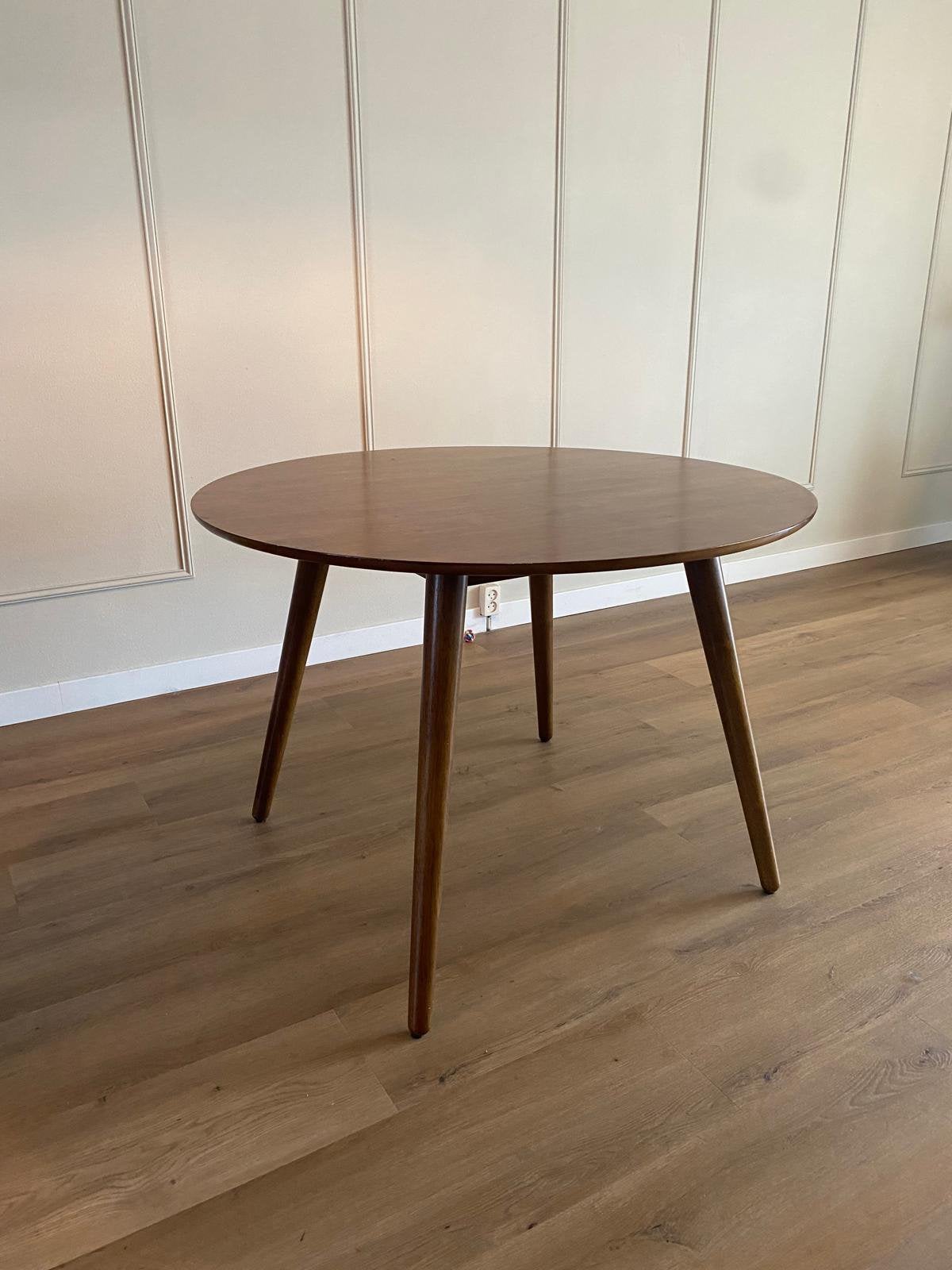 Leuke ronde tafel, Huis en Inrichting, Tafels | Eettafels, Ophalen of Verzenden, Gebruikt, Rond