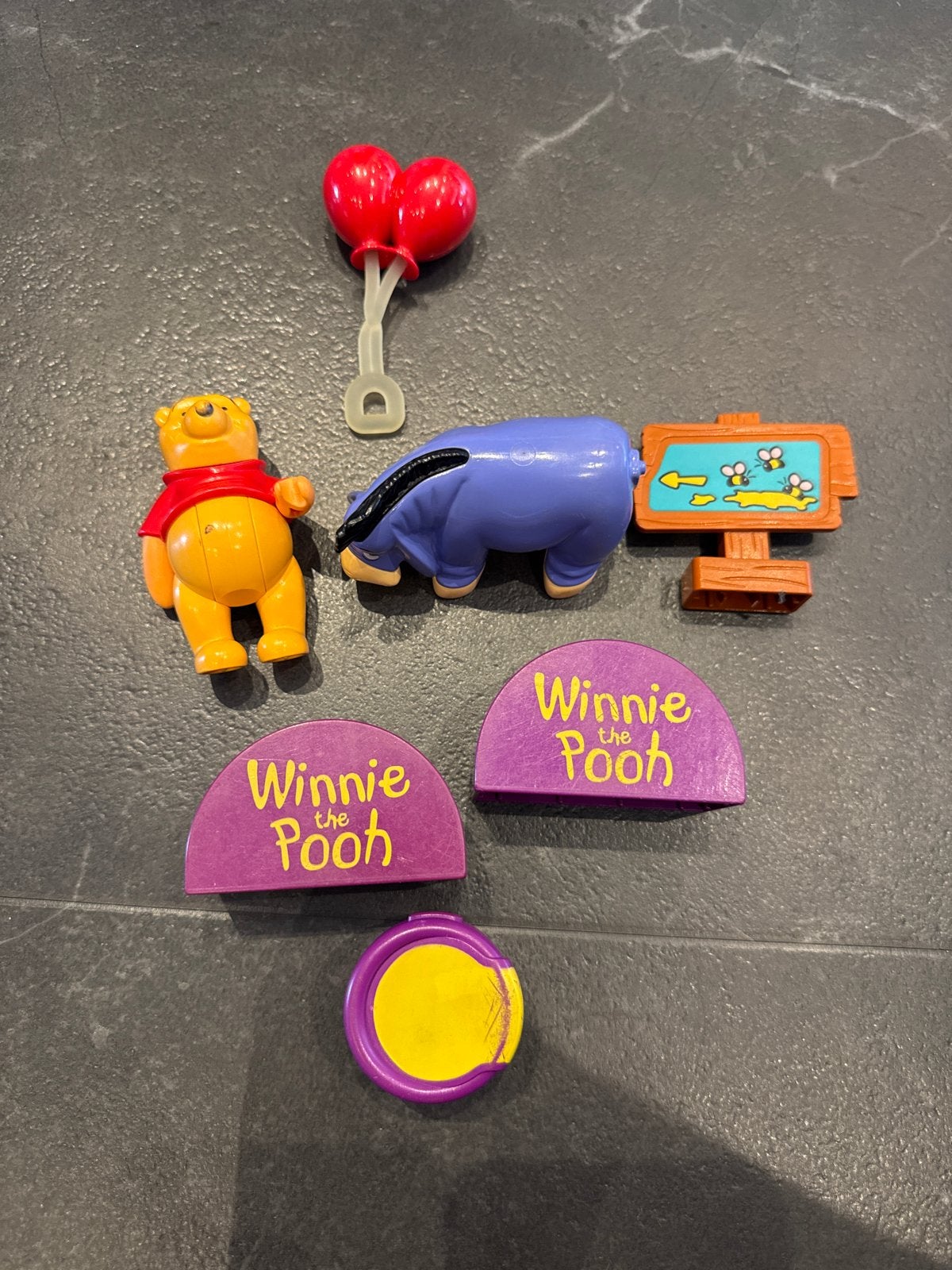 Duplo Ior en Winnie de Poeh figuren, Gebruikt, Ophalen of Verzenden, Minifiguur, Inclusief accessoires