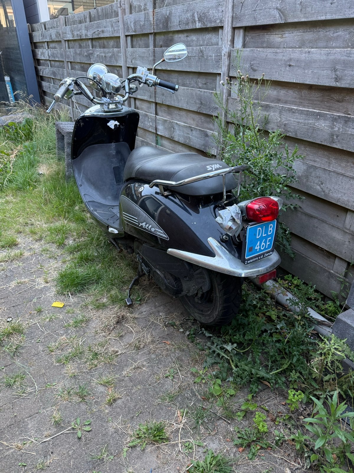 SYM Allo scooter - kilometerkabel kapot, Gebruikt, Allo, Ophalen of Verzenden, Benzine