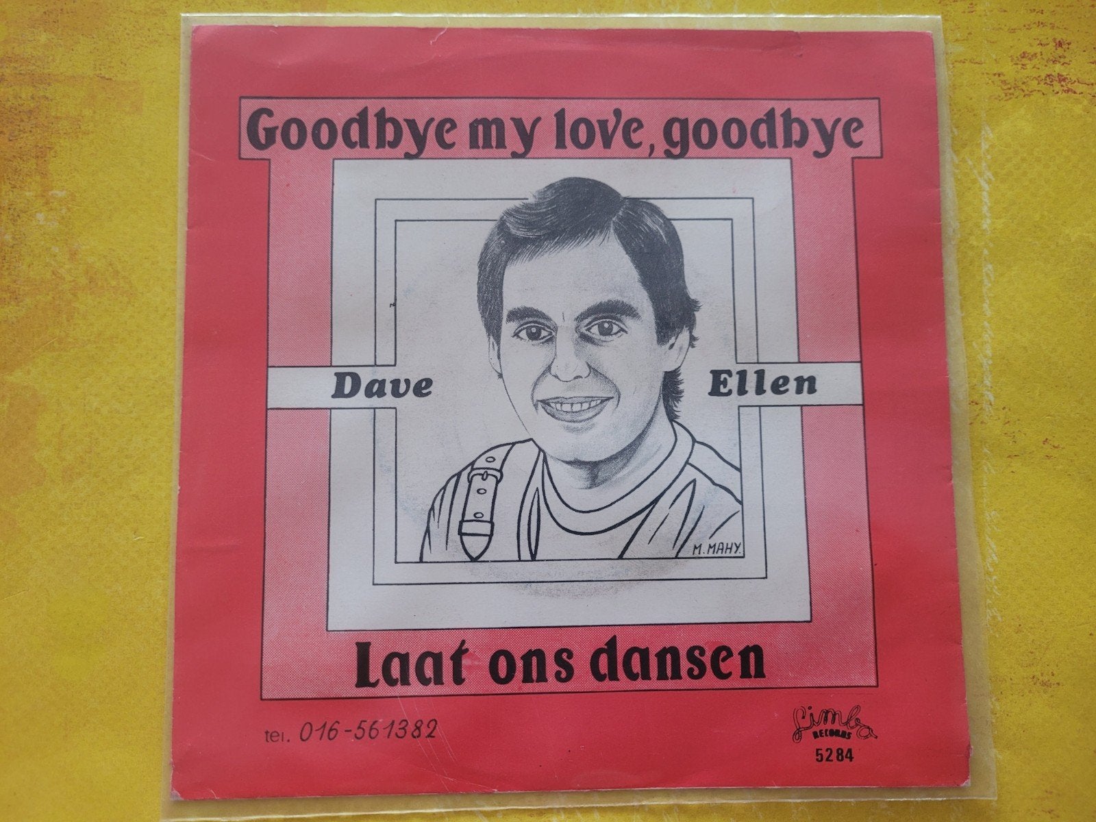 Dave Ellen - Goodbye my love Goodbye  - Laat ons dansen., Ophalen, Zo goed als nieuw, Overige formaten, Levenslied of Smartlap