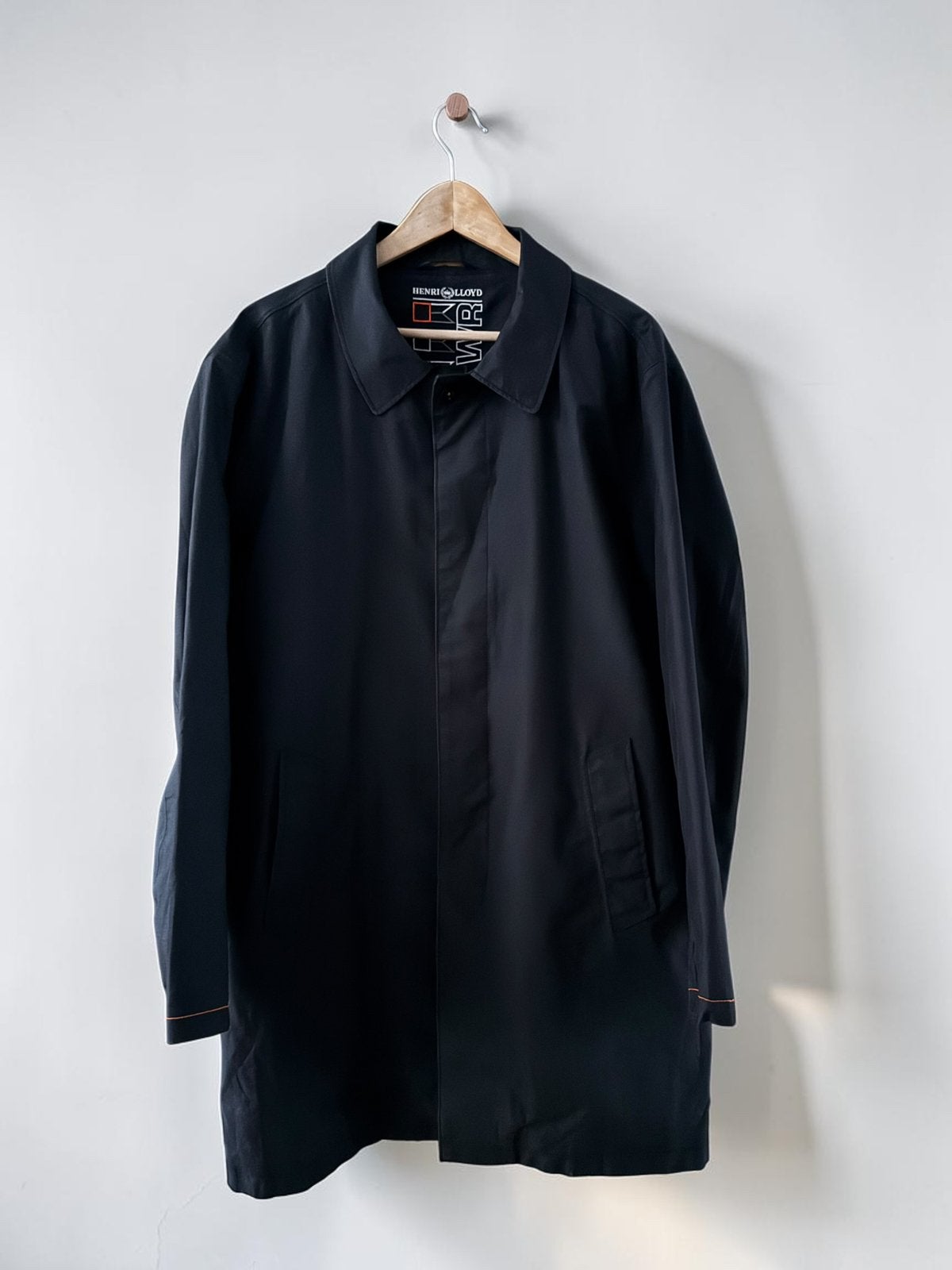 Henri Lloyd parka trenchcoat blauw donkerblauw navy XL, Ophalen of Verzenden, Zo goed als nieuw, Maat 56/58 (XL), Blauw