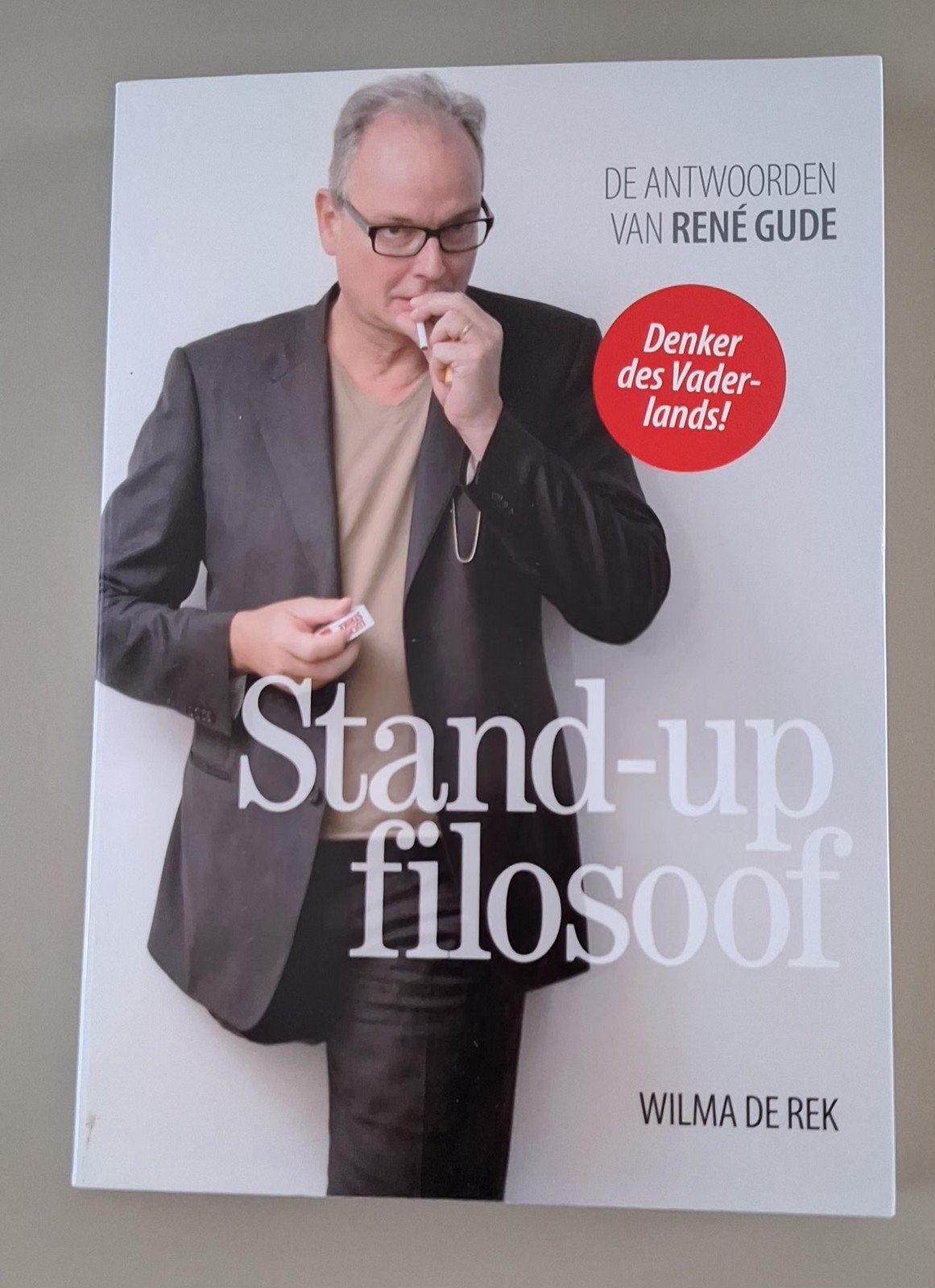 Wilma de Rek - Stand-up filosoof, Ophalen of Verzenden, Zo goed als nieuw, Wilma de Rek