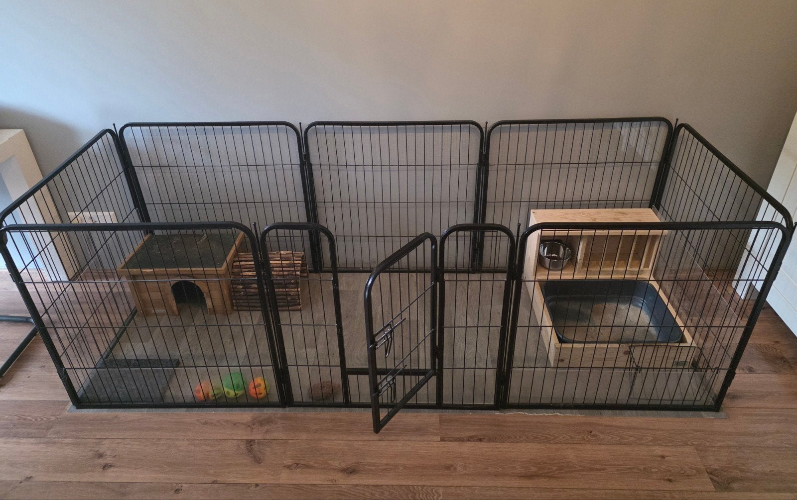 Puppy ren konijnen hok inclusief accessoires, Dieren en Toebehoren, Ophalen, Gebruikt, Hok, Konijn