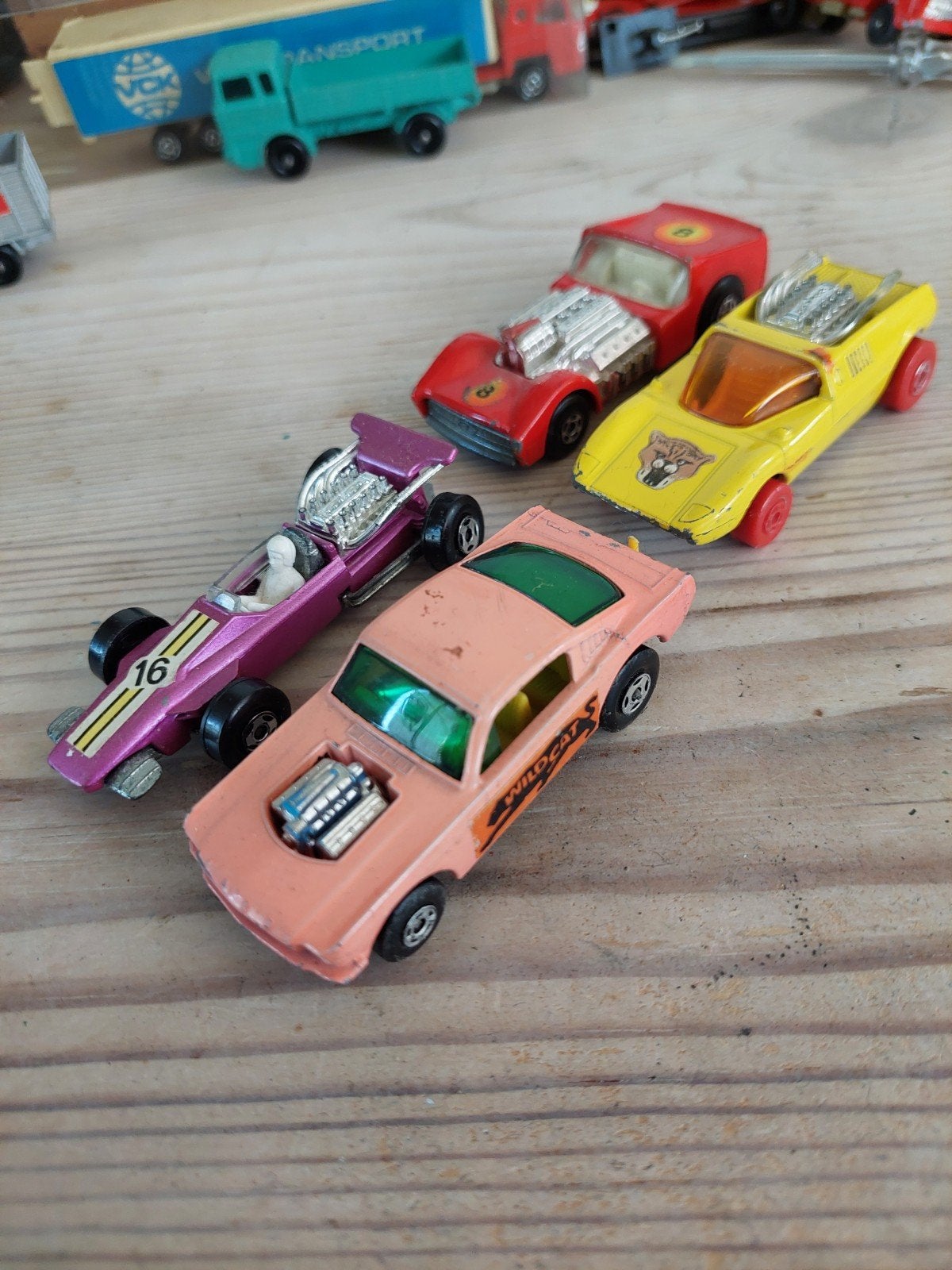Matchbox Lesney- Hot Rods, Ophalen of Verzenden, Gebruikt