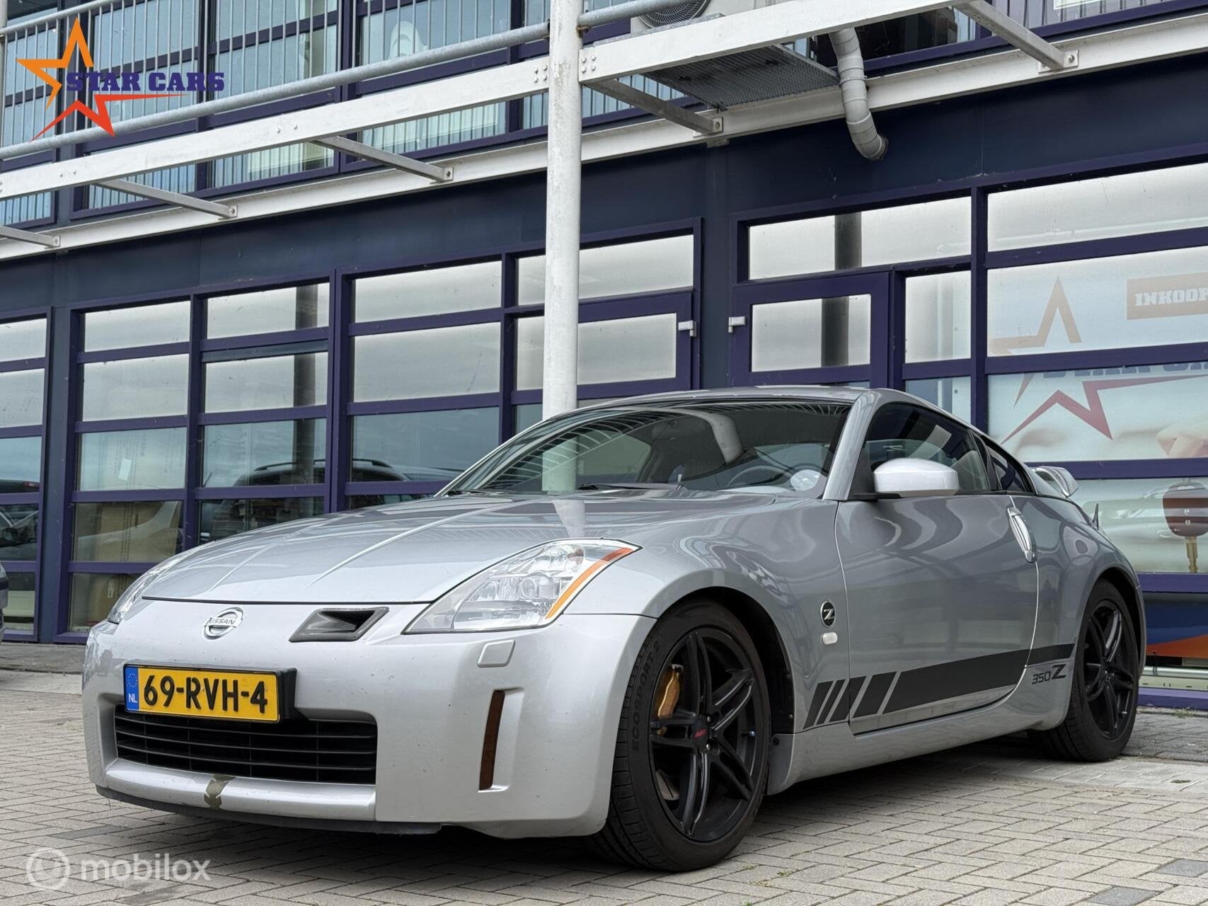 Nissan 350Z 3.5 V6| YOUNGTIMER| SPORTVEREN| SPOILERPAKKET|, Auto's, Nissan, 350Z, Achterwielaandrijving, Gebruikt, Zwart