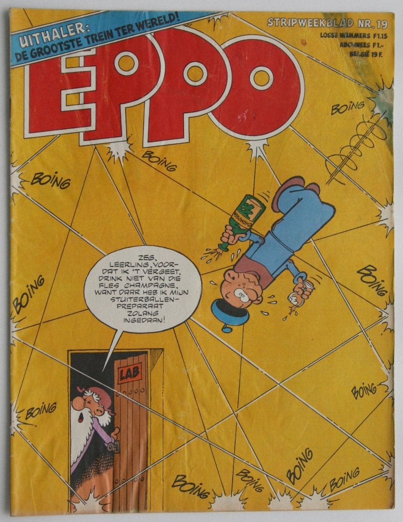 Stripweekblad Eppo 1978 nr. 19, Eén stripboek, Ophalen of Verzenden, Gelezen
