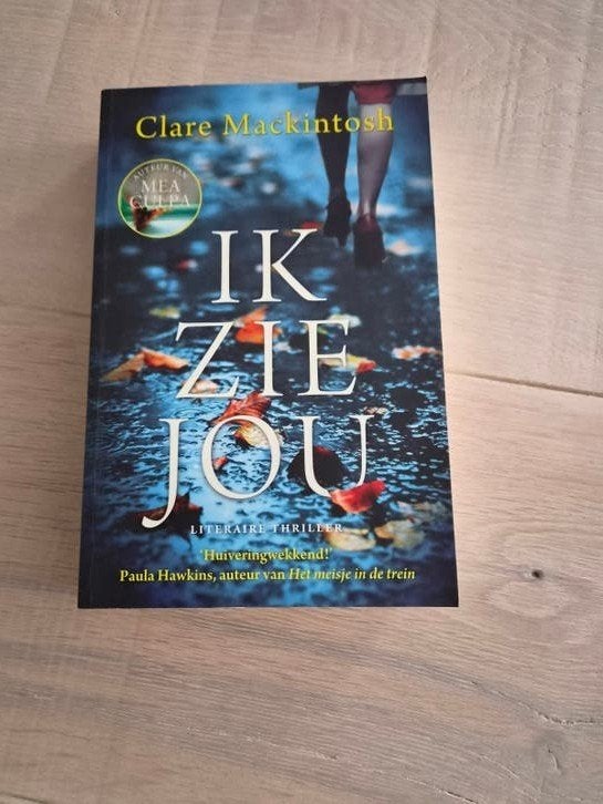 Ik Zie Jou - Clare Mackintosh (Literaire Thriller), Ophalen, Gelezen, Clare Mackintosh