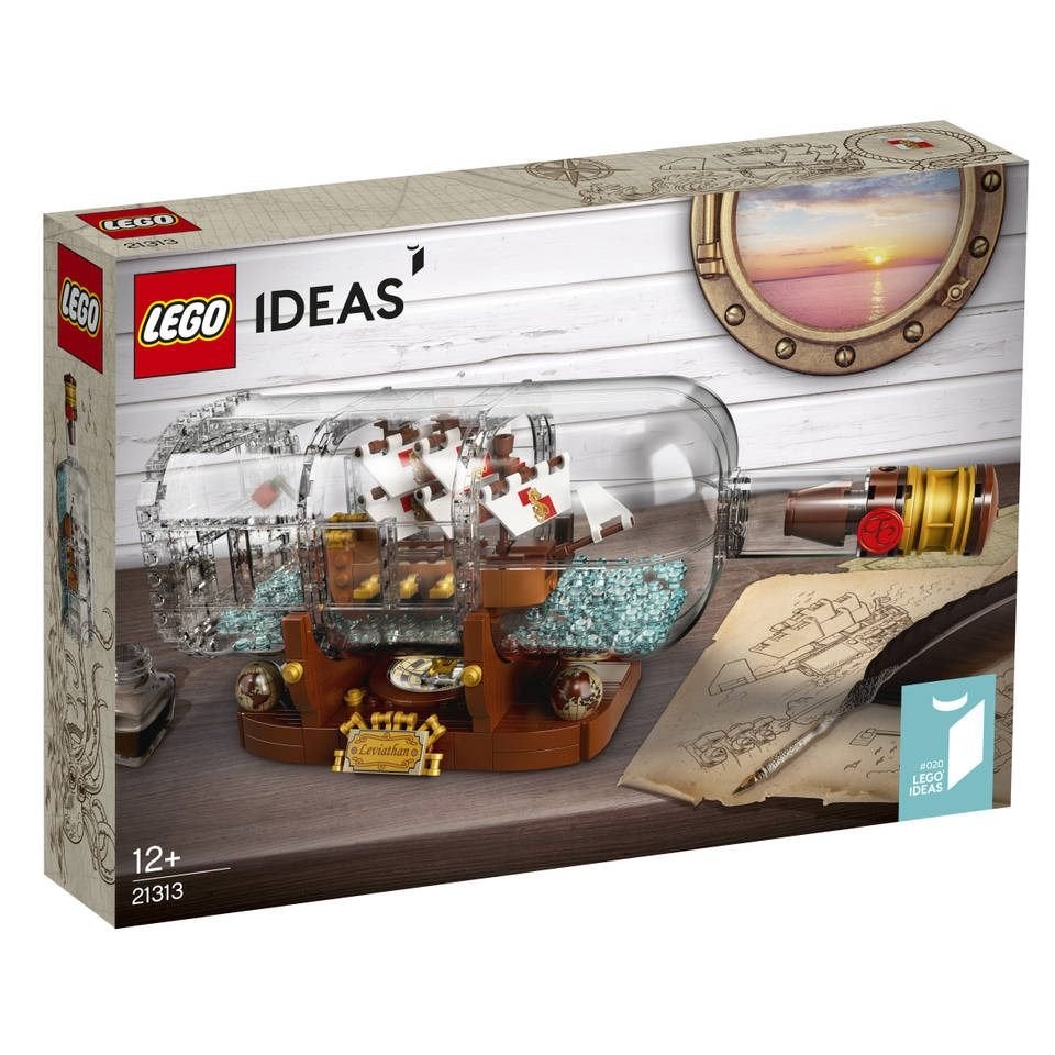 Lego Ideas 21313 Schip in een Fles, Lego, Nieuw, Ophalen of Verzenden, Ideas