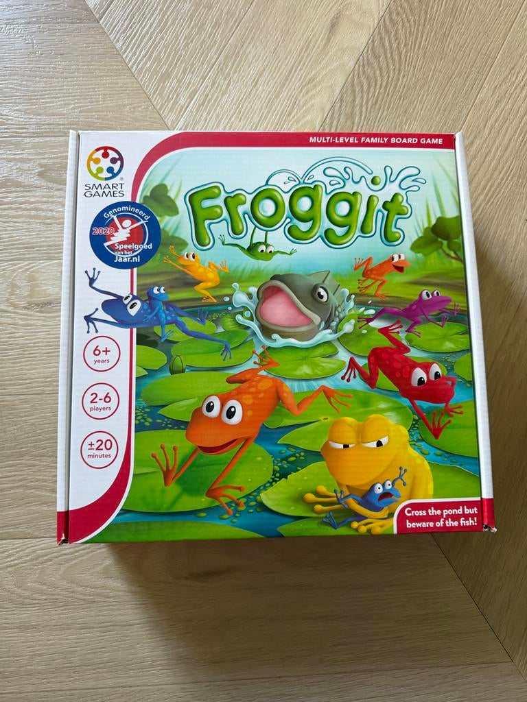 Smartgames Froggit - Zo goed als nieuw, Drie of vier spelers, Ophalen, Zo goed als nieuw