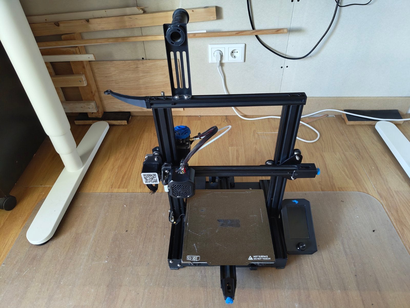 Creality Ender 3 V2 + BLTouch + extra nozzles, Computers en Software, Gebruikt, Ophalen of Verzenden, Filament, Creality