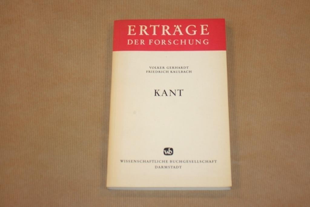 Kant - Gerhardt & Kaulbach - Eträge der Forschung, Ophalen of Verzenden, Gelezen