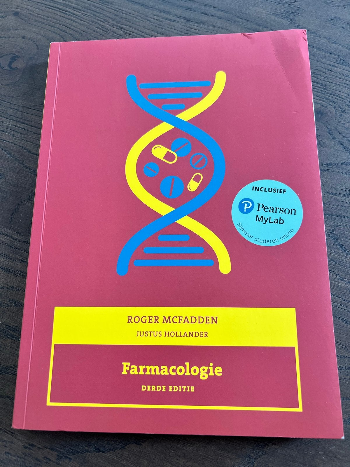 Farmacologie - Derde Editie (Roger McFadden), Boeken, Ophalen of Verzenden, Beta, Zo goed als nieuw, LBO