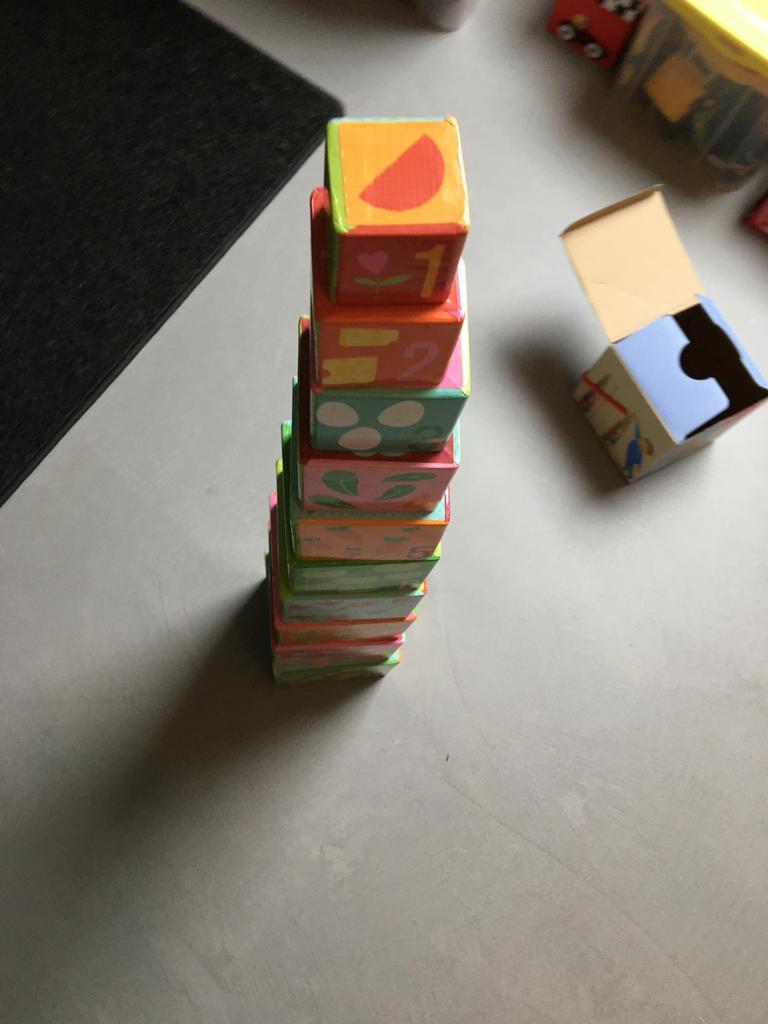 Stapelblokken met dieten en cijfers, Ophalen of Verzenden, Nieuw, Overige typen