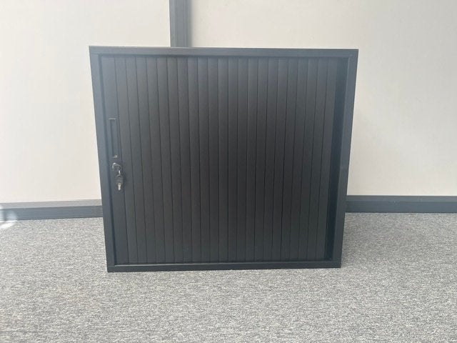 Roldeurkast 72.5H (Zwart), Huis en Inrichting, Kasten | Ladekasten, Ophalen, 1 of 2 laden, Nieuw, 50 tot 100 cm