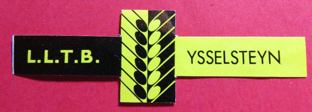 Sigarenbandje Reclamebandje LLTB Ysselsteyn, Verzenden, Gebruikt, Sigarenbandjes