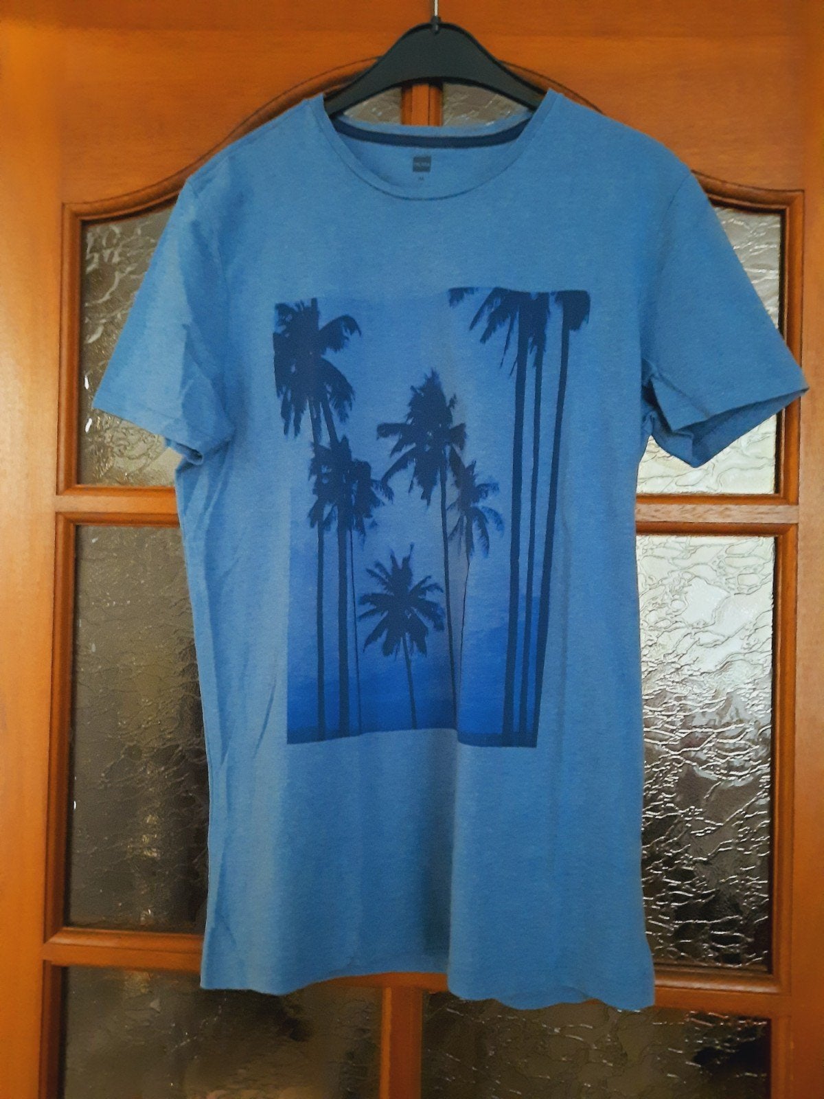 T-shirt maat M, Ophalen of Verzenden, Blauw, Hema