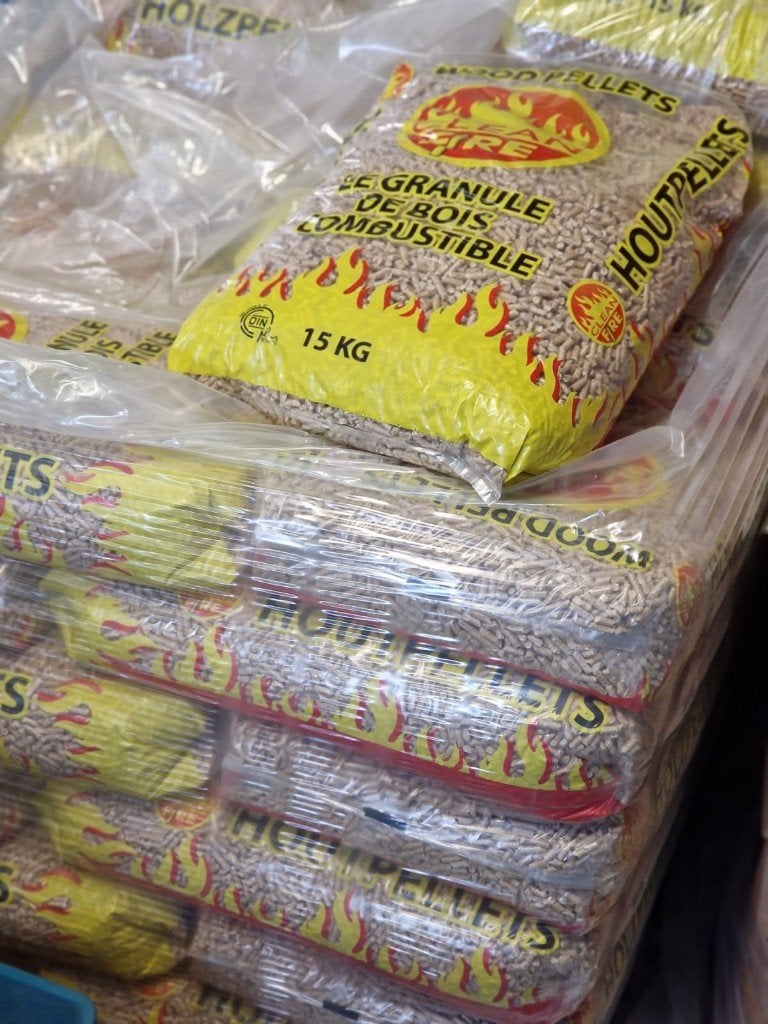100% dennenhout, geen toevoegingen | PELLETS, Ophalen, Nieuw, Vrijstaande haard, Houthaard