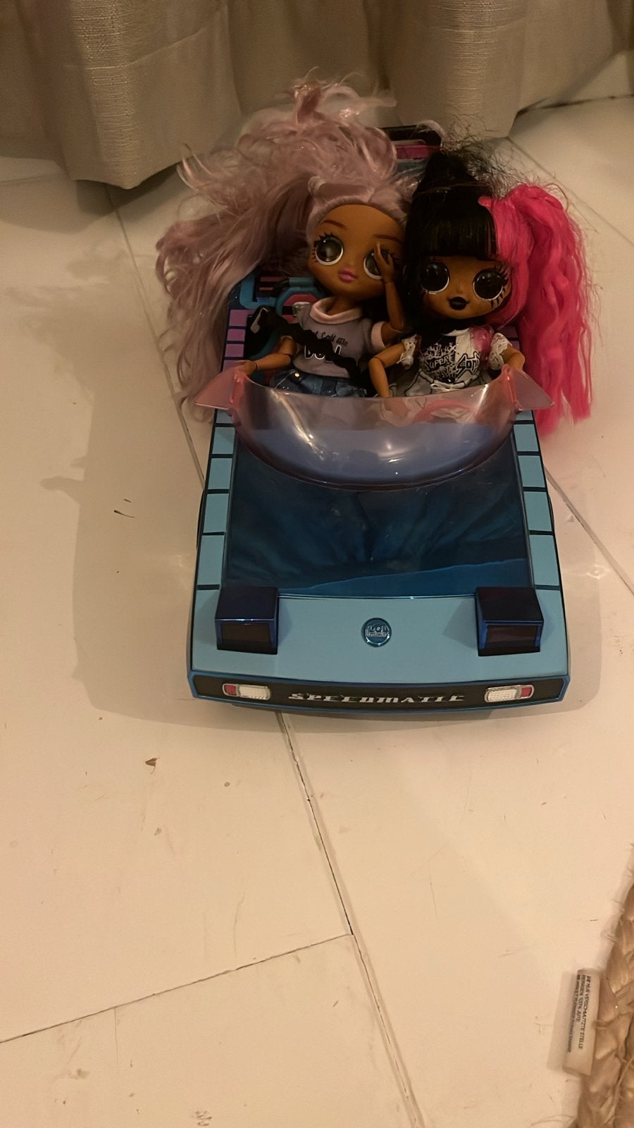 L.O.L. Surprise! O.M.G. Speedster met 2 poppen, Ophalen of Verzenden, Gebruikt, Overige typen