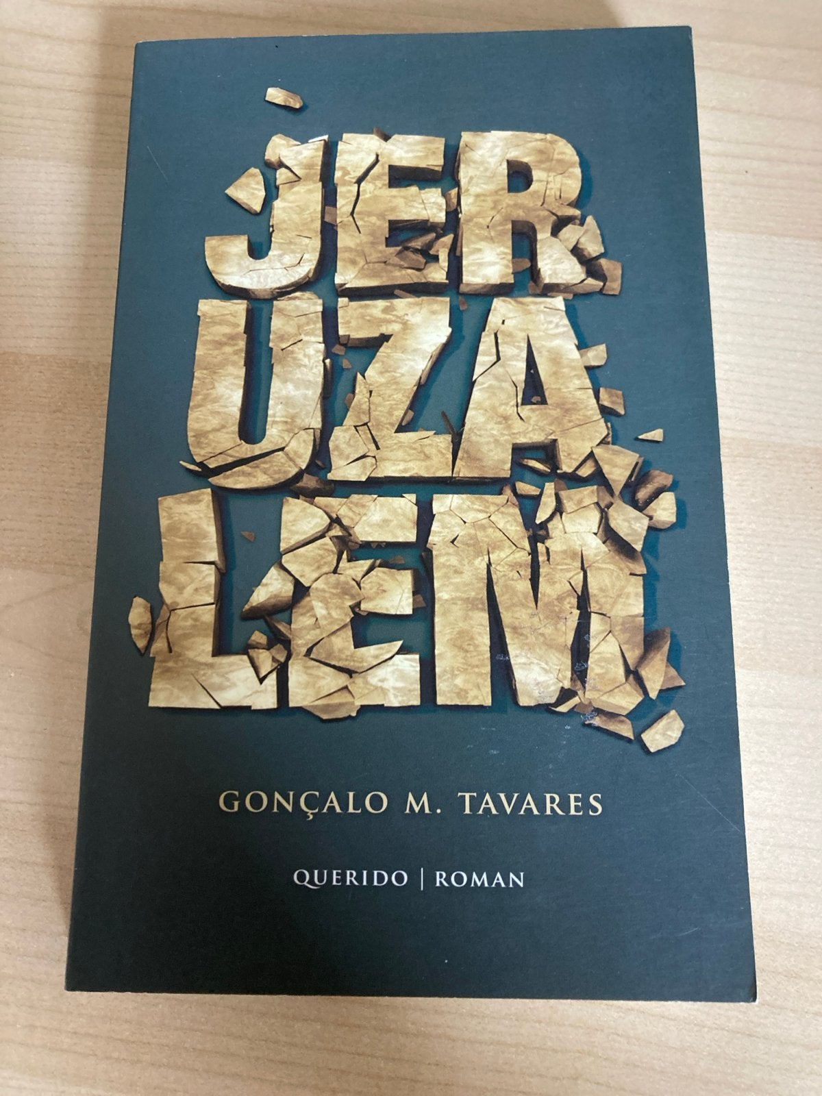 Jeruzalem - Gonçalo M. Tavares (Roman), Ophalen of Verzenden, Zo goed als nieuw, Europa overig