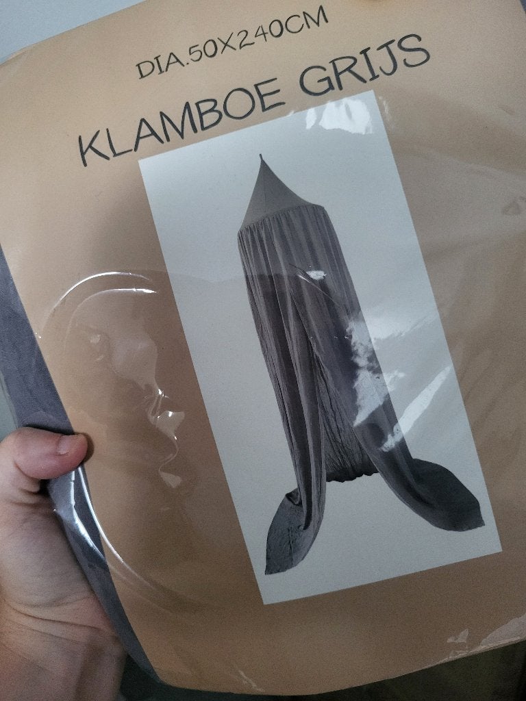 Klamboe. Leuk voor de kinderkamer!, Kinderen en Baby's, Kinderkamer | Inrichting en Decoratie, Overige merken, Nieuw, Ophalen of Verzenden