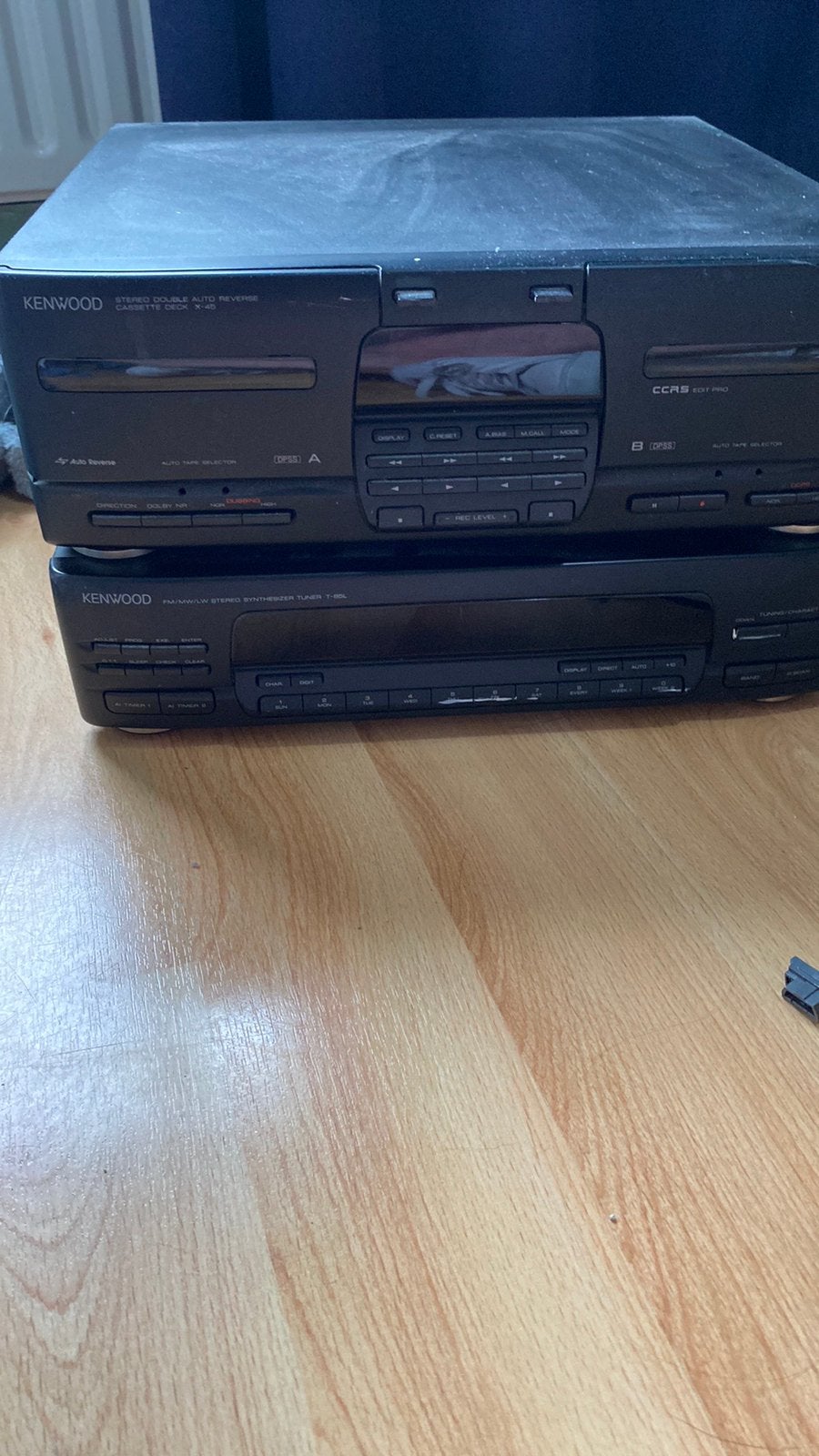 Kenwood cassetedeck en tuner zie omschrijving, Ophalen, Kenwood