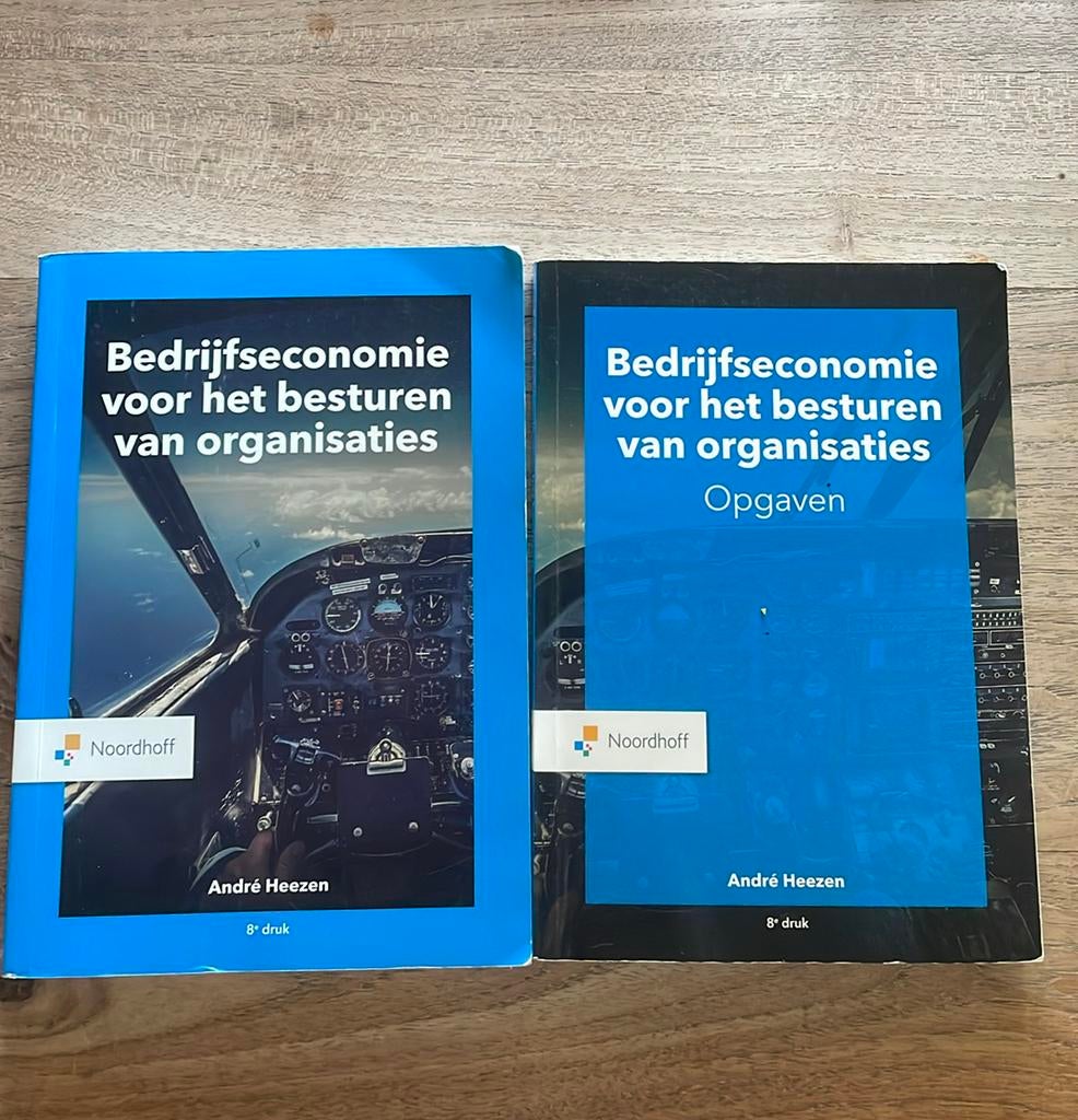 Bedrijfseconomie voor het besturen van organisaties, Ophalen of Verzenden, Gamma, Gelezen, HBO