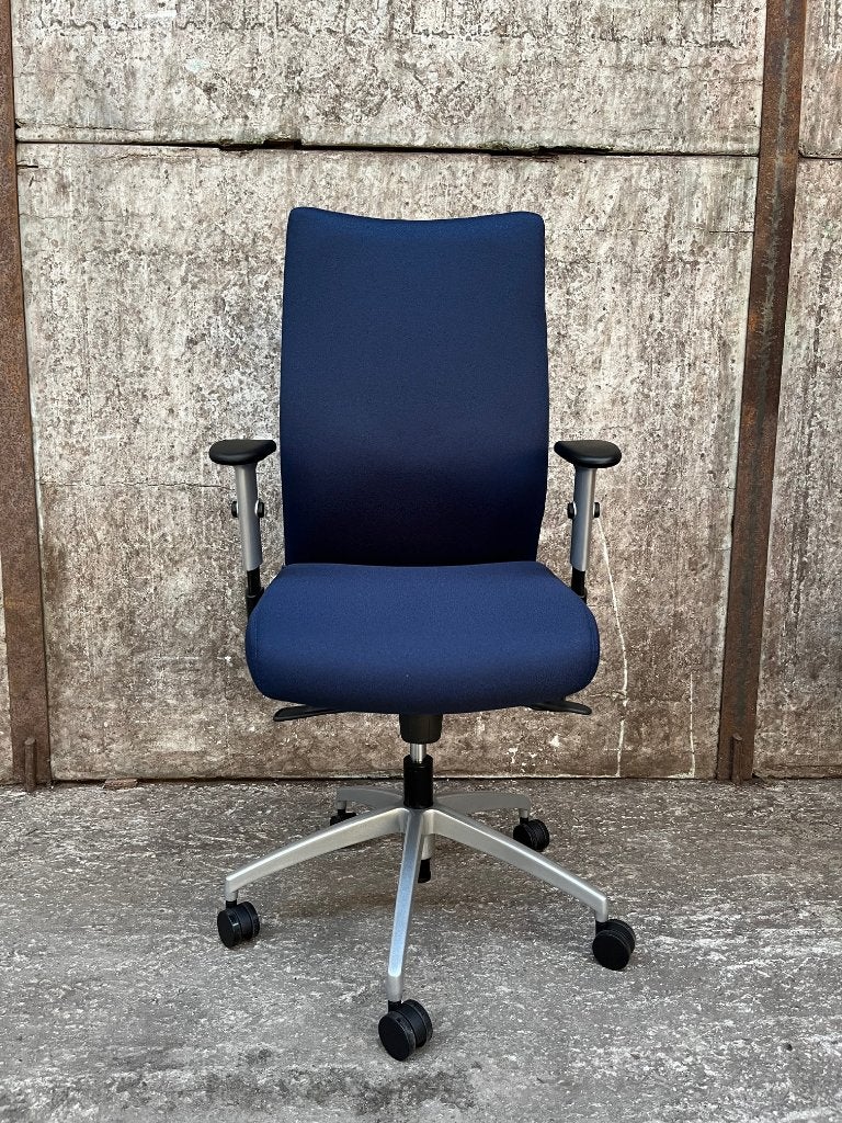 Almachair Turijn bureaustoel - Nieuw in doos - Blauw, Ophalen of Verzenden, Ergonomisch, Nieuw, Blauw