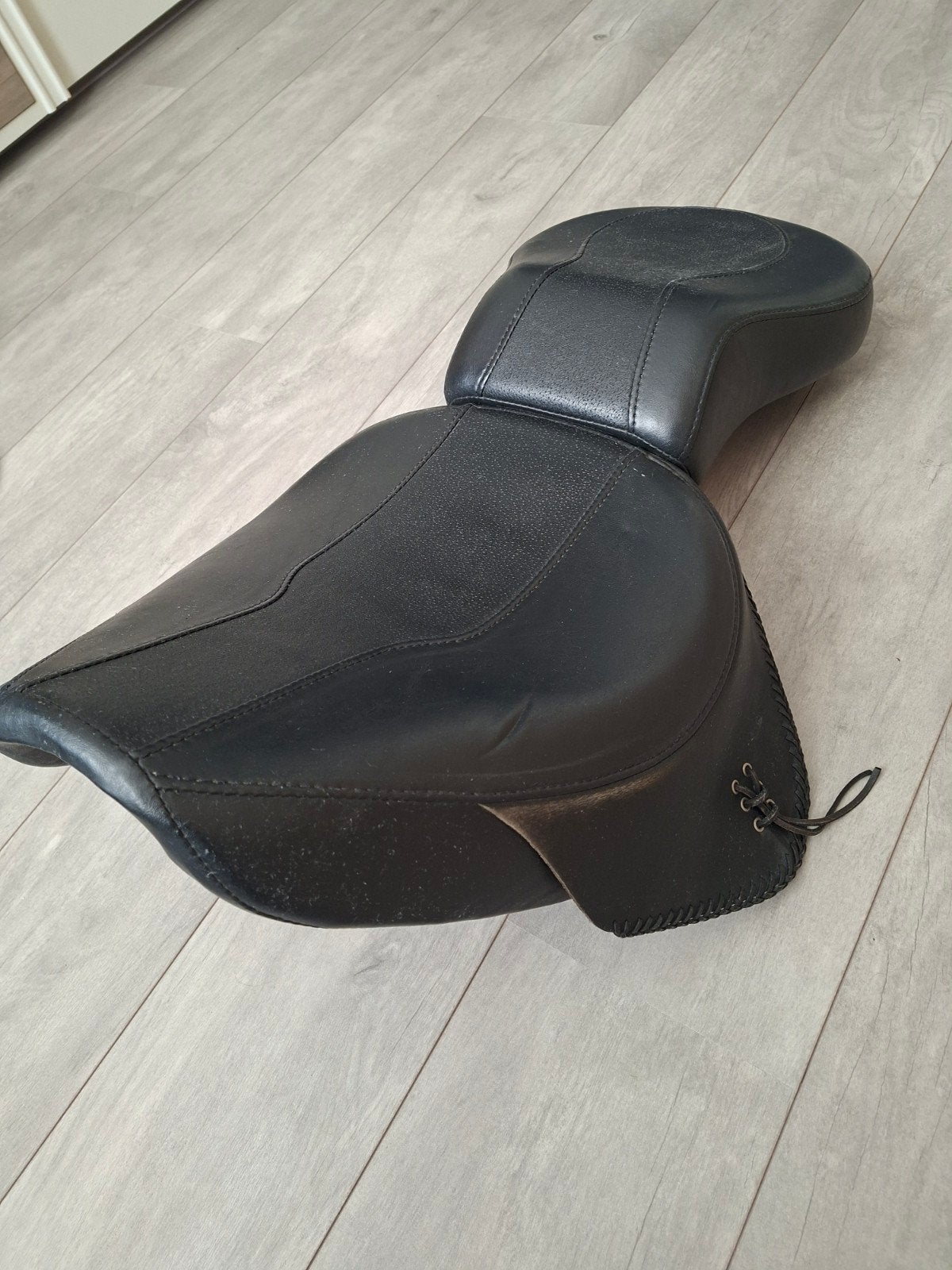 Zwart motorzadel origineel Fatboy, Ophalen, Gebruikt