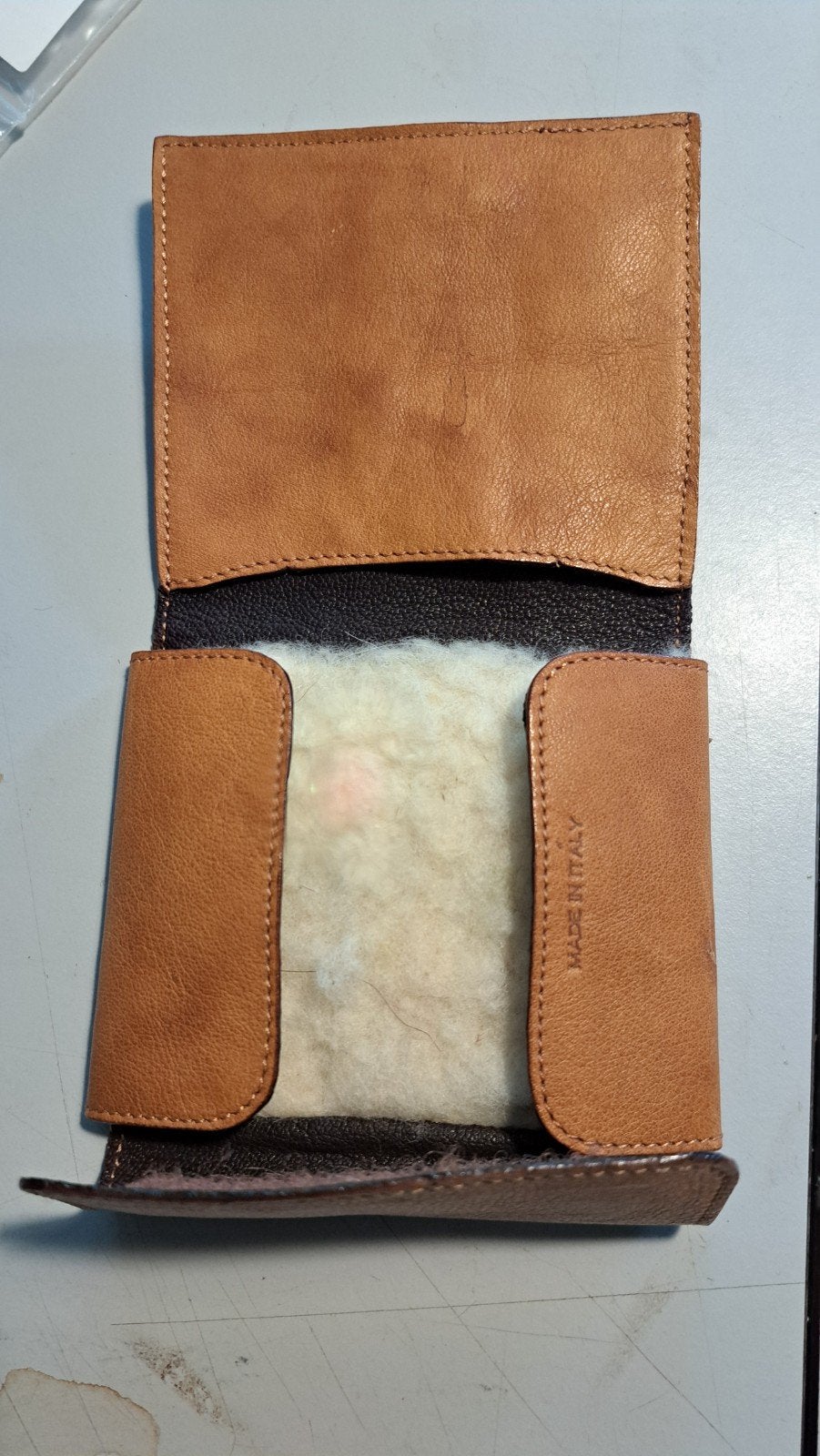 Giorgio Beneccini streamer wallet, Overige merken, Beige, Ophalen of Verzenden, Zo goed als nieuw