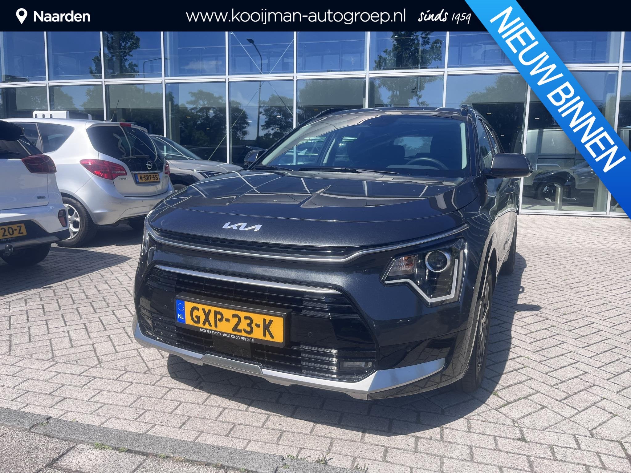 Kia Niro 1.6 GDi Hybrid DynamicLine Nav|Lmv|Camera, Auto's, Kia, Bedrijf, Te koop, Niro, ABS, Achteruitrijcamera, Adaptive Cruise Control