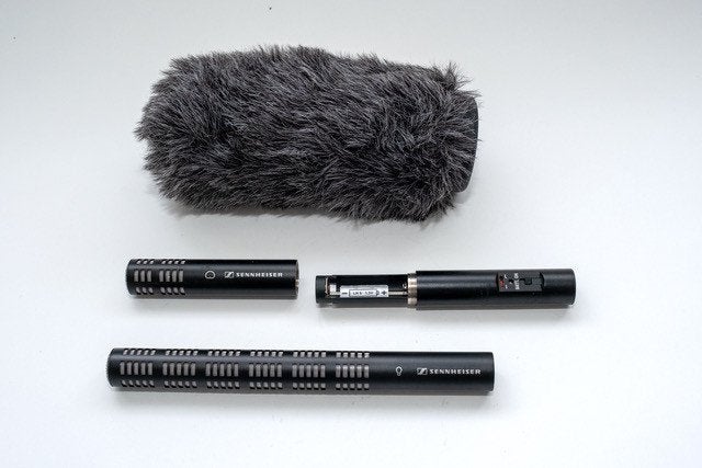 Sennheiser richtmicrofoonset, Muziek en Instrumenten, Ophalen of Verzenden, Zo goed als nieuw, Overige typen