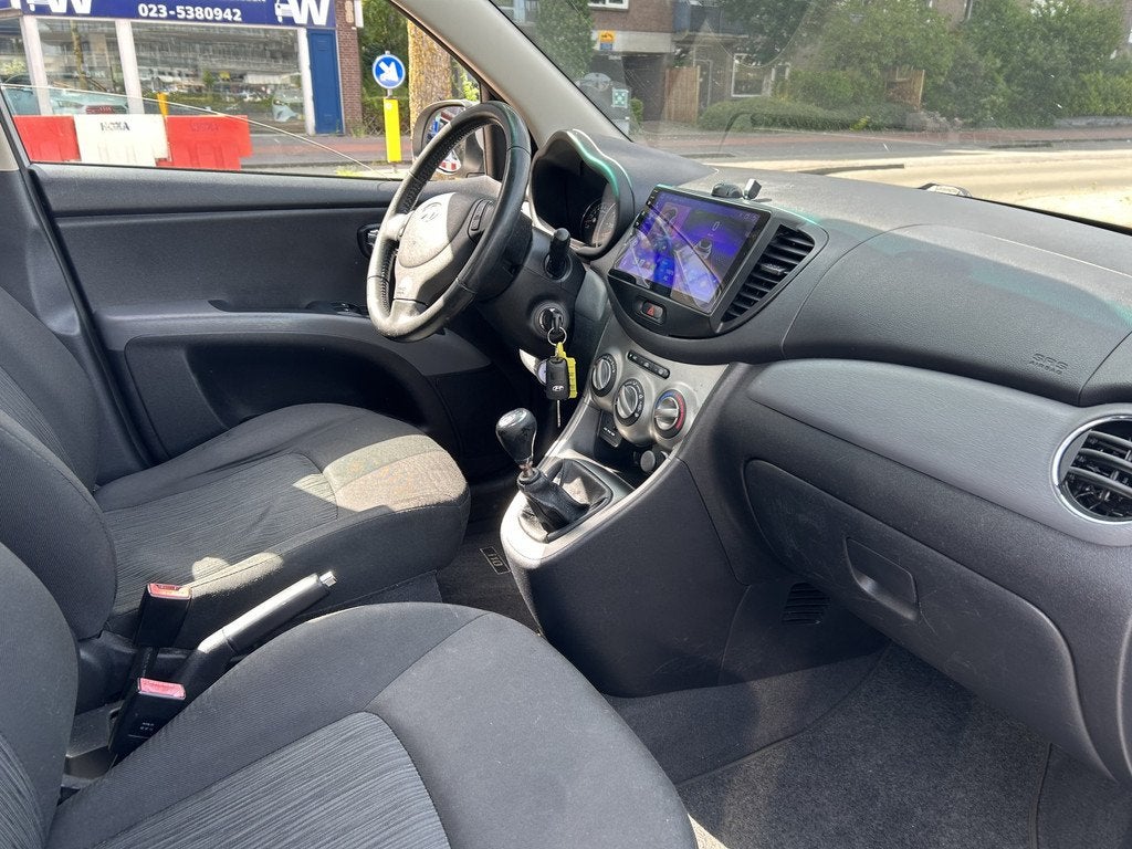 Hyundai i10 1.1 i-Catcher Airco Applecarplay navi (bj 2011), Euro 5, Stof, Gebruikt, 4 cilinders