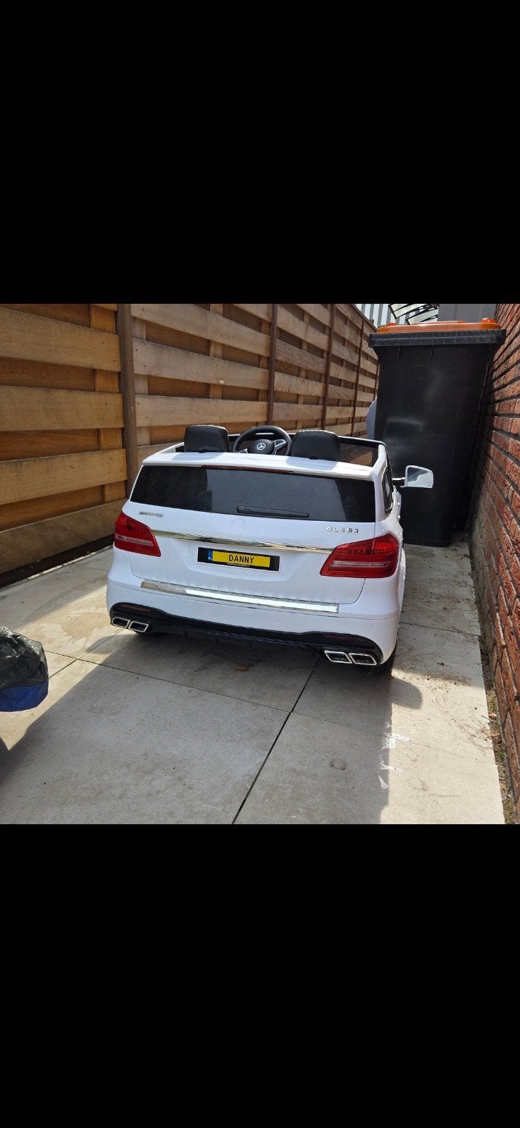 Mercedes-Benz GLS 63 AMG Elektrische Kinderauto, Ophalen of Verzenden, Gebruikt, Afstandsbediening