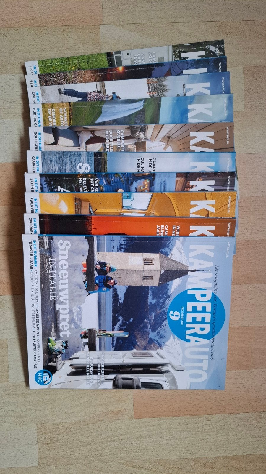Kampeerauto tijdschriften - Diverse jaargangen, Ophalen of Verzenden, Gelezen, Overige typen