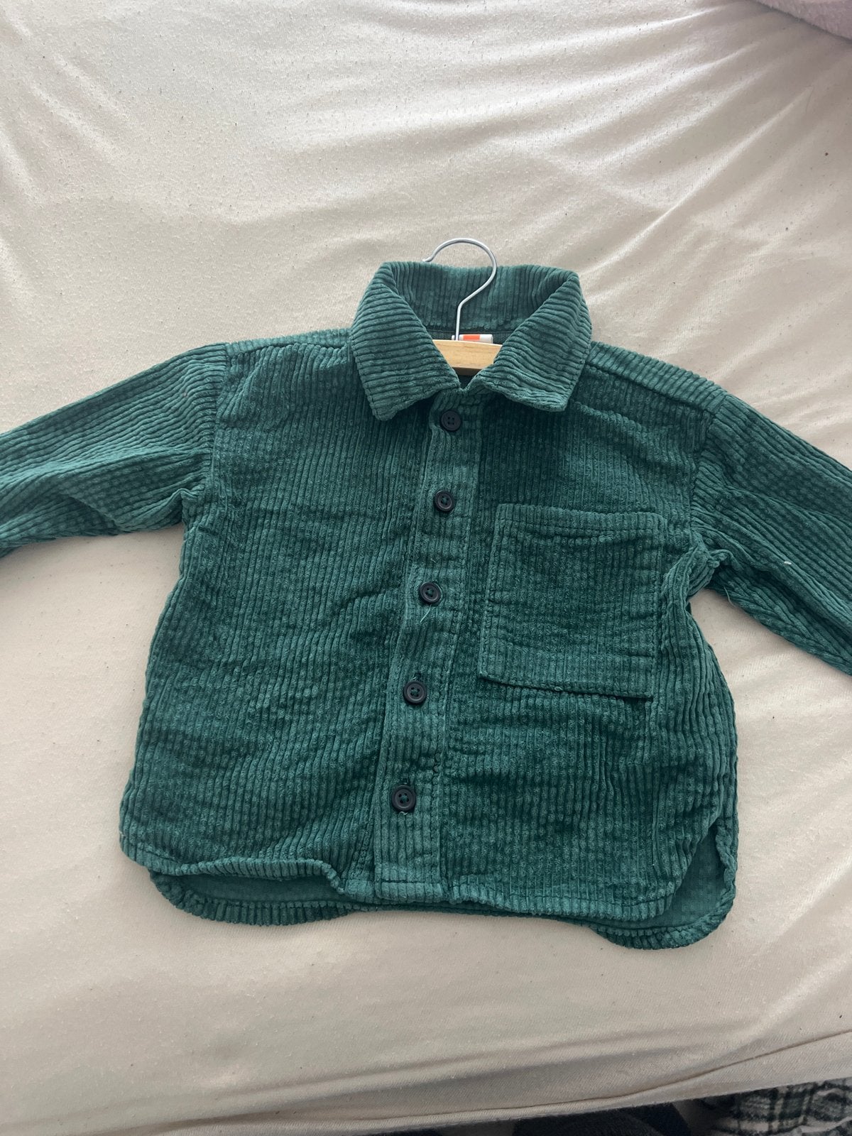 Hema Corduroy Overhemdje/Jasje Maat 80, Ophalen of Verzenden, Zo goed als nieuw, Jongetje of Meisje, Overhemdje of Bloesje
