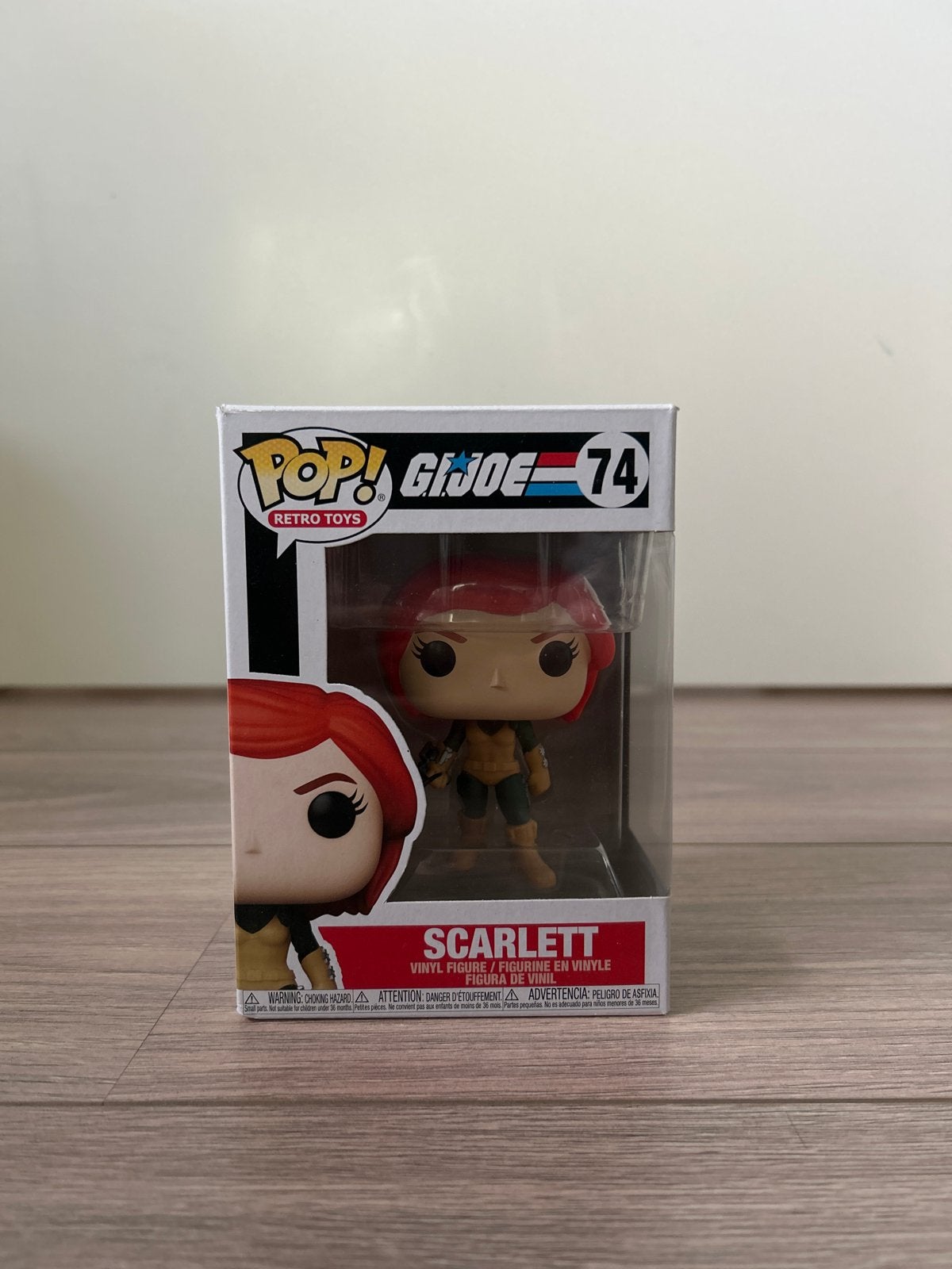 Funko Pop! G.I. Joe Scarlett #74 Retro Toys, Ophalen of Verzenden, Nieuw