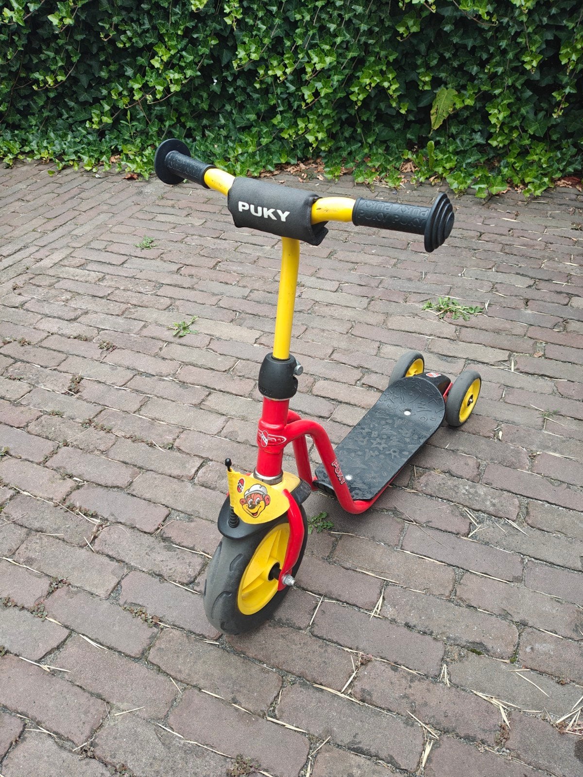 Puky step, rood-geel, Kinderen en Baby's, Ophalen, Gebruikt, Overige typen