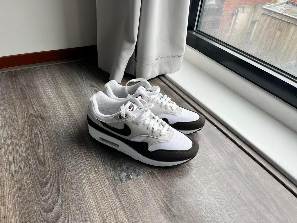 Nike Air Max 1 Baroque Brown Maat 45, Kleding | Heren, Schoenen, Bruin, Sportschoenen, Ophalen of Verzenden, Zo goed als nieuw