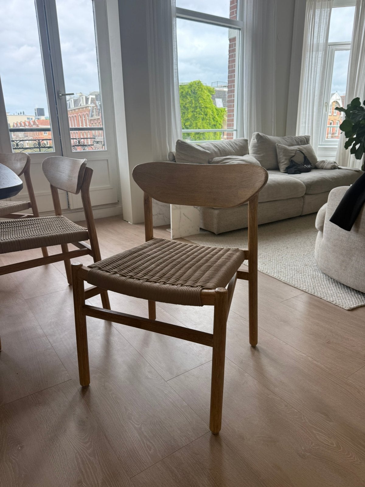 Stoelen (5x) van Kave Home, Ophalen of Verzenden, Zo goed als nieuw, Vijf, Zes of meer stoelen