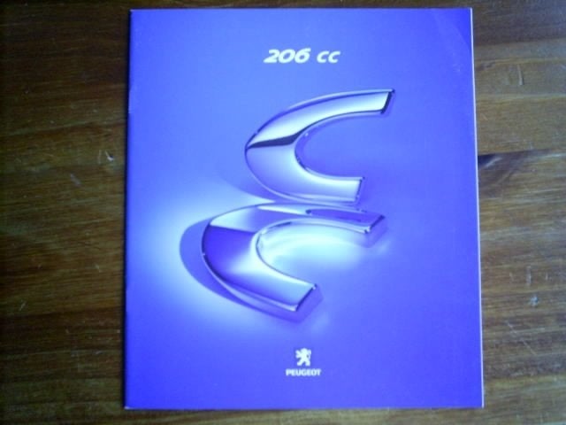 Peugeot 206 CC [ 2000 ], Verzenden, Zo goed als nieuw, Peugeot