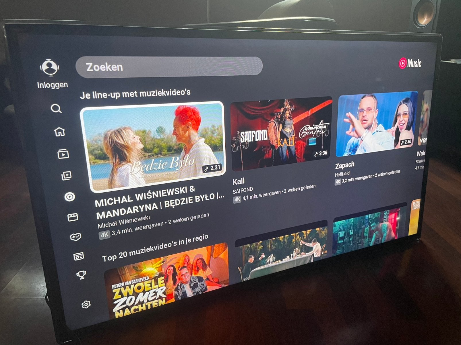 Foto 8 van Samsung 46 inch Smart tv - wifi - diverse apps