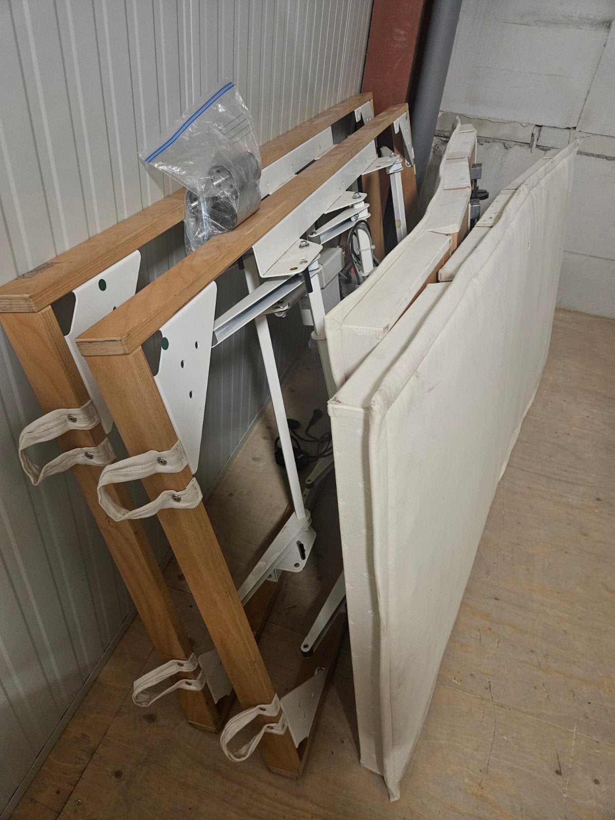 bedbodem electrisch 90x2m 2 stuks, Ophalen, Eenpersoons