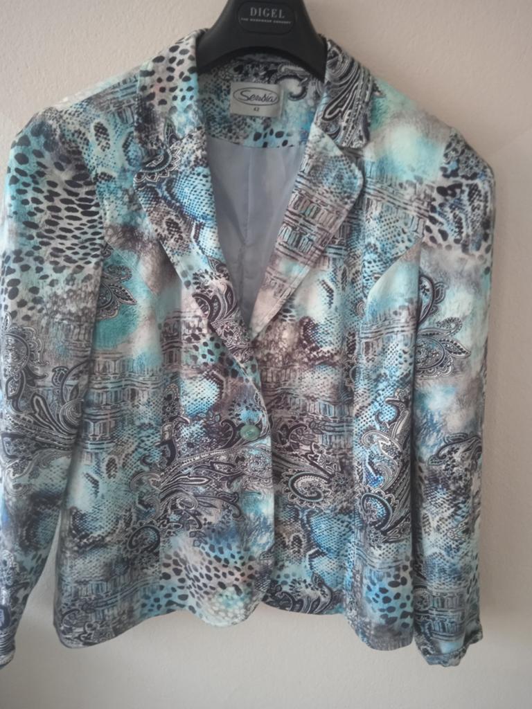 Zomer colbert 42 stretch nieuw staat 9,€, Overige kleuren, Maat 42/44 (L), Zo goed als nieuw, Jasje