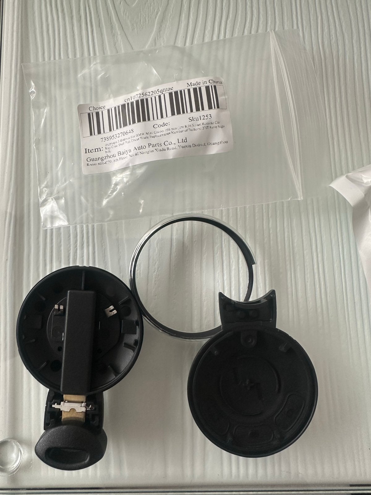 Mini Cooper R56 Accessoires: Sleutelbehuizing, Onderzetters,, Auto diversen, Auto-accessoires, Nieuw, Ophalen of Verzenden