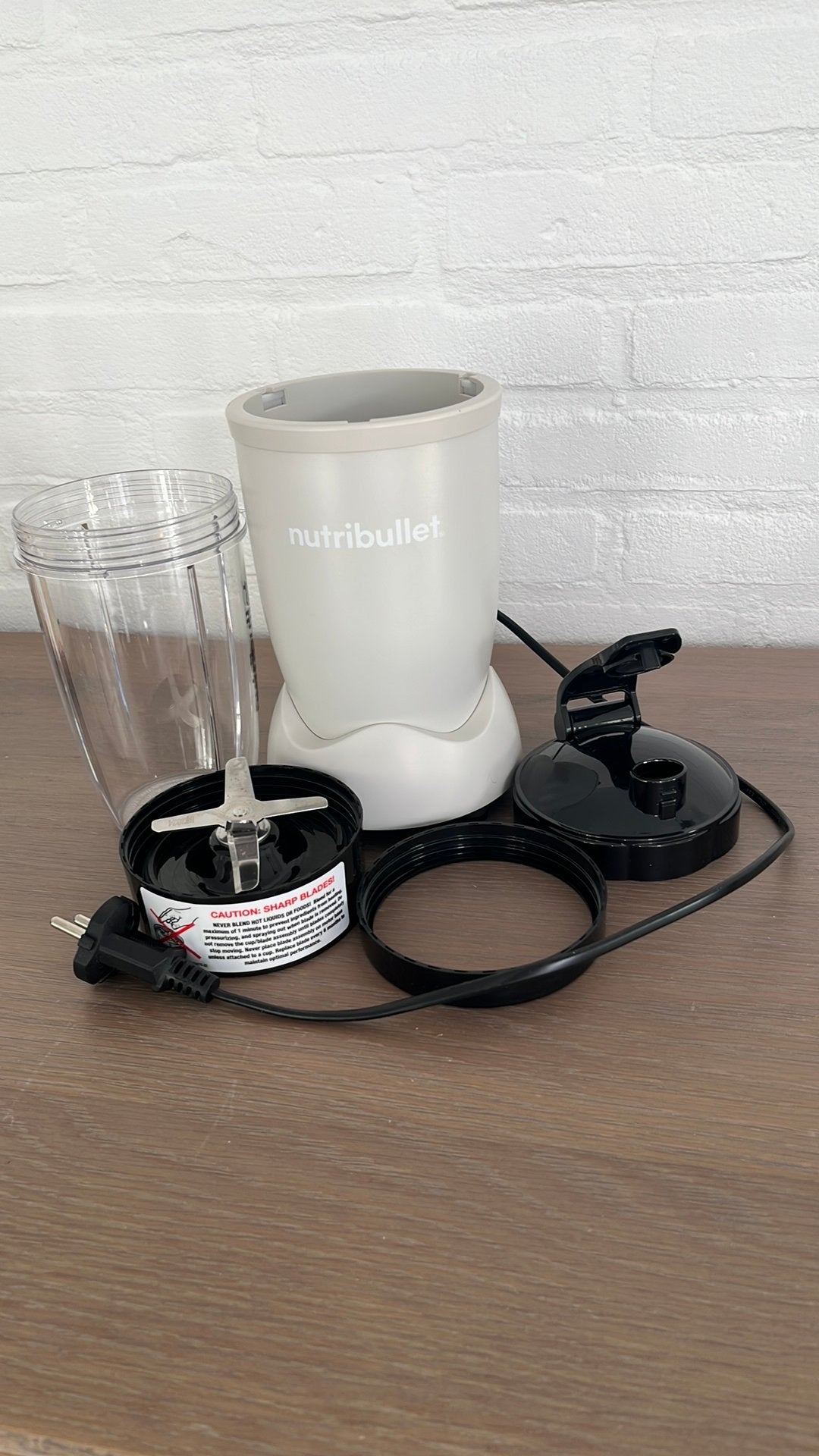 Nutribullet blender, Witgoed en Apparatuur, Ophalen of Verzenden, Zo goed als nieuw, Blender