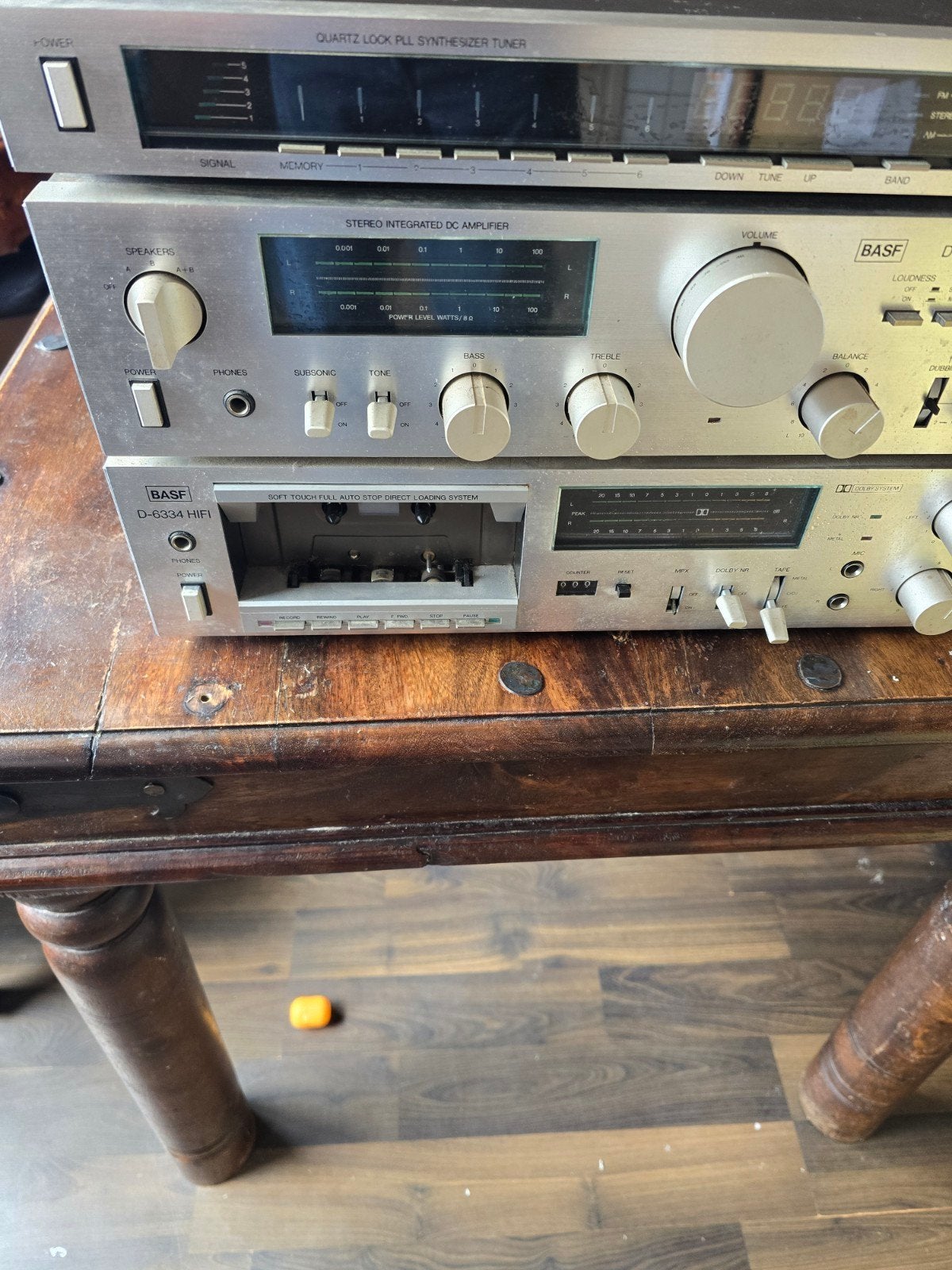 Mooie BASF D-6360 HIFI set, Ophalen, Gebruikt, Radio