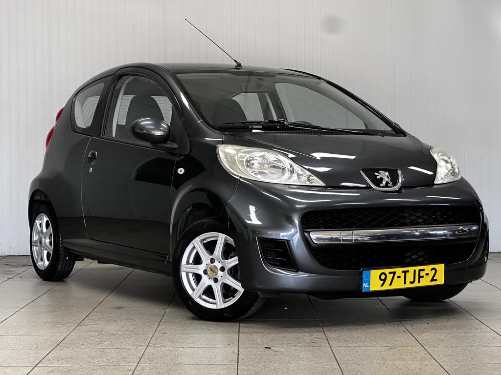 Peugeot 107 1.0-12V XR/ 119.000 KM!/ AIRCO!/ 14'' LMV/ Radio, Voorwielaandrijving, Euro 5, Stof, Gebruikt