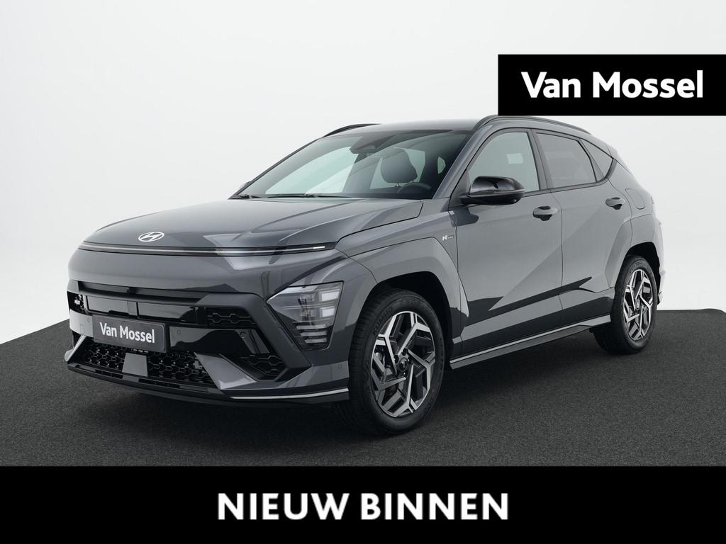 Hyundai Kona 1.6 GDI HEV N Line | 360 Camera | Elektrische S, Auto's, Hyundai, 137 pk, Met garantie (alle), Adaptive Cruise Control